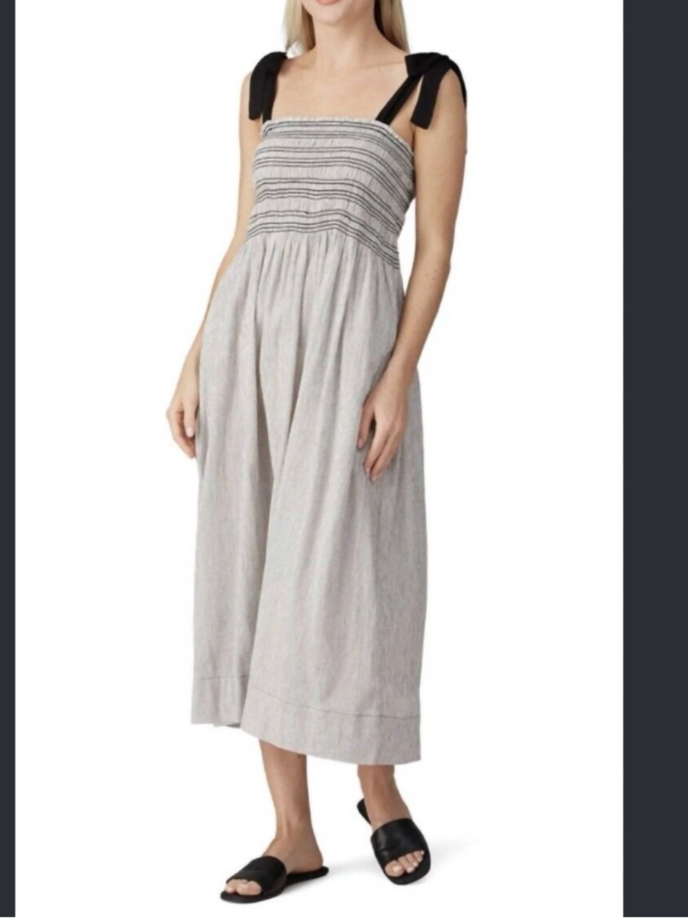 Hatch Maternity Women's THE MARGAUX DRESS Ivory Black
Cotton Size S (4-6) $258